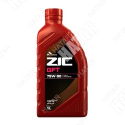ZIC 75w90 gft масло трансмиссионное синтетика gl-4/5, 1л