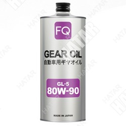 FQ 80w90 gear semi-synthetic масло трансмиссионное gl-5 1л