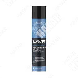 LAVR Смазка цепная белая с ptfe 400мл