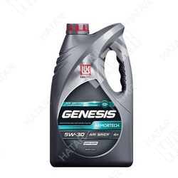 ЛУКОЙЛ 5w-30 genesis armortech dpfgpf, 4 л синт. мотор. масло