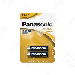 PANASONIC Lr6 panasonic alkaline батарейки aa 2шт.