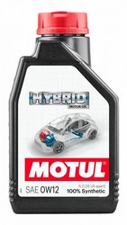 MOTUL 0w12 hybrid моторное масло синтетика sn 1л