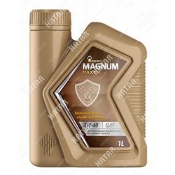 РОСНЕФТЬ 5w40 magnum maxtec моторное масло, 1л полусинтетика sl/cf