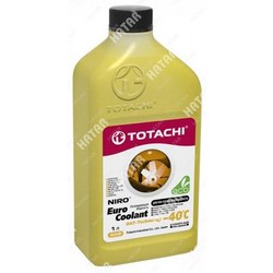 TOTACHI Extended life coolant -40°c антифриз желтый карбоксилатный 1л