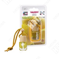 KOLIBRIYA Ароматизатор подвес. yammy бутылек lemon squash