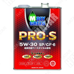 MOLY GREEN 5w-30 pro s cинтетическое моторное масло sp/gf-6a/cf 4л