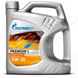 GAZPROMNEFT 5w30 premium l масло моторное полусинтетика sl/cf 4л