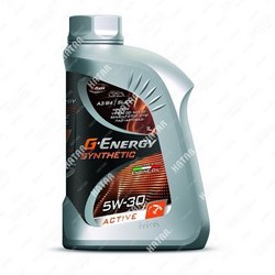 G-ENERGY 5w30 synthetic active масло моторное синтетическое всесезонное a3/b4,sl/cf, 1л