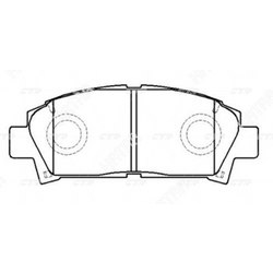CTR Колодки ctr ckt-103