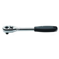 SATA трещотка sata 1/4dr 45 зубцов. l-130мм резиновая ручка
