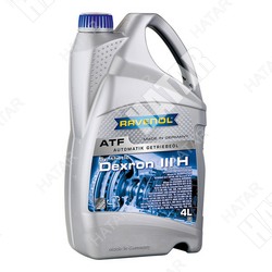 RAVENOL Масло трансмиссионное atf dexron iii h 4л полусинтетика