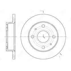 G-BRAKE Диск тормозной g-brake