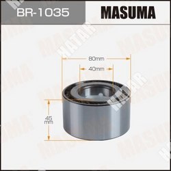 MASUMA Подшипник ступичный masuma, toyota land cruiser prado / kzj90l rear