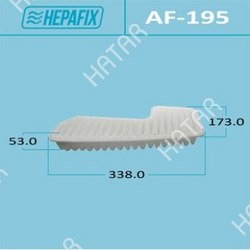 HEPAFIX Воздушный фильтр a-195 hepafix 1/60