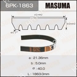 MASUMA Ремень ручейковый masuma