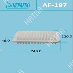HEPAFIX Воздушный фильтр a-197 hepafix 1/96