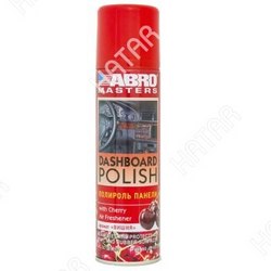 ABRO Полироль панели abro masters вишня, аэроз.220мл 1/24