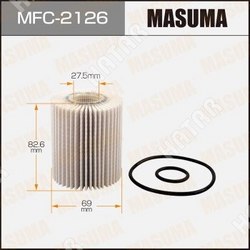 MASUMA Масляный фильтр o-115 masuma