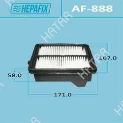 HEPAFIX Воздушный фильтр a-888 hepafix 1/40