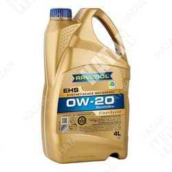RAVENOL Моторное масло 4л ehs 0w-20 синтетика
