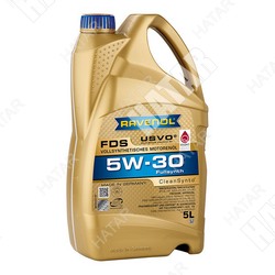 RAVENOL Масло моторное 5w-30 5л fds синтетика+пао