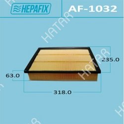 HEPAFIX Воздушный фильтр a-1032 hepafix 1/40