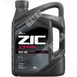 ZIC Zic x7 diesel 5w30 cf/sl acea a3/b3, a3/b4 6л синтетика 1/3