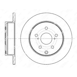 G-BRAKE Диск тормозной g-brake
