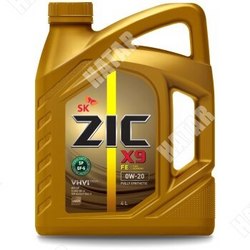 ZIC Zic x9 fe 0w20 sp, ilsac gf-6. gm dexos1 gen 2 4л бензин, полностью синт. 1/4