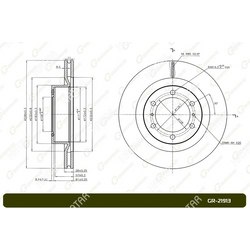 G-BRAKE Диск тормозной g-brake