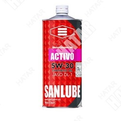 SANLUBE Масло моторное 5w-30 dl-1 1л синтетика