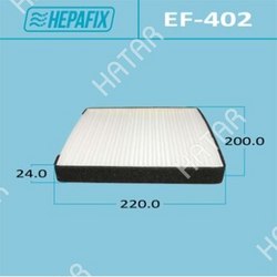 HEPAFIX Салонный фильтр ac-402 hepafix 1/60