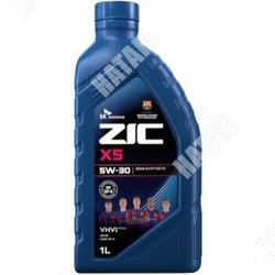 ZIC Zic x5 5w30 sp, ilsac gf-6, gm dexos1 gen2 бензин, п/синт. 1л 1/12