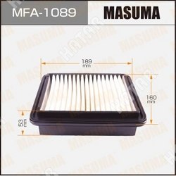 MASUMA Воздушный фильтр a-966 masuma 1/40