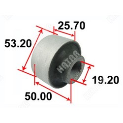 TENACITY Aamni1073 tenacity сайлентблок переднего рычага задний