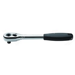 SATA трещотка sata 1/4dr 45 зубцов. l-130мм резиновая ручка