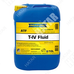 RAVENOL Масло трансмиссионное atf t-iv 10л синтетика