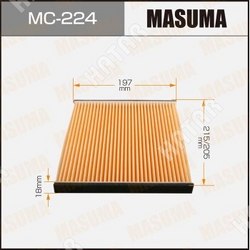 MASUMA Салонный фильтр ac-101 masuma 1/40
