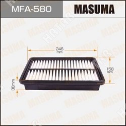 MASUMA Воздушный фильтр a-457v masuma 1/40