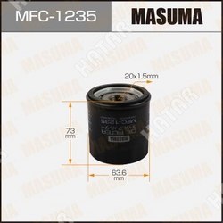 MASUMA Масляный фильтр c-224 masuma