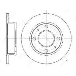 G-BRAKE Диск тормозной g-brake