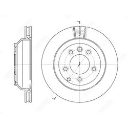 G-BRAKE Диск тормозной вентилируемый g-brake
