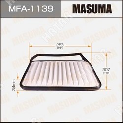 MASUMA Воздушный фильтр a-1016 masuma 1/40