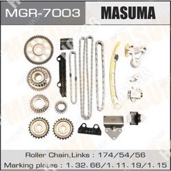 MASUMA Дворник силиконовый masuma 22 крюк 550мм   1/10/50