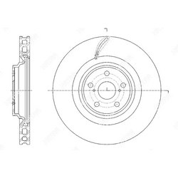 G-BRAKE Диск тормозной вентилируемый g-brake
