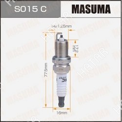 MASUMA Свеча зажигания masuma zfr5j-11 5584