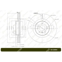 G-BRAKE Диск тормозной g-brake