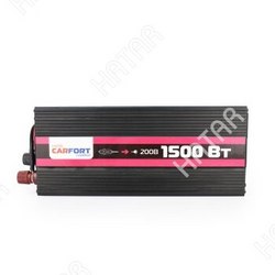 CARFORT Инвертор напряжения carfort dc12v- ac220v. 1500w 1/10