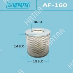 HEPAFIX Воздушный фильтр a-160 hepafix 1/18