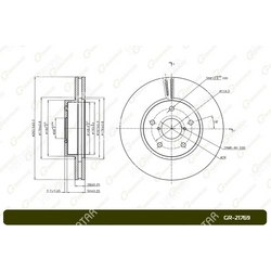 G-BRAKE Диск тормозной g-brake